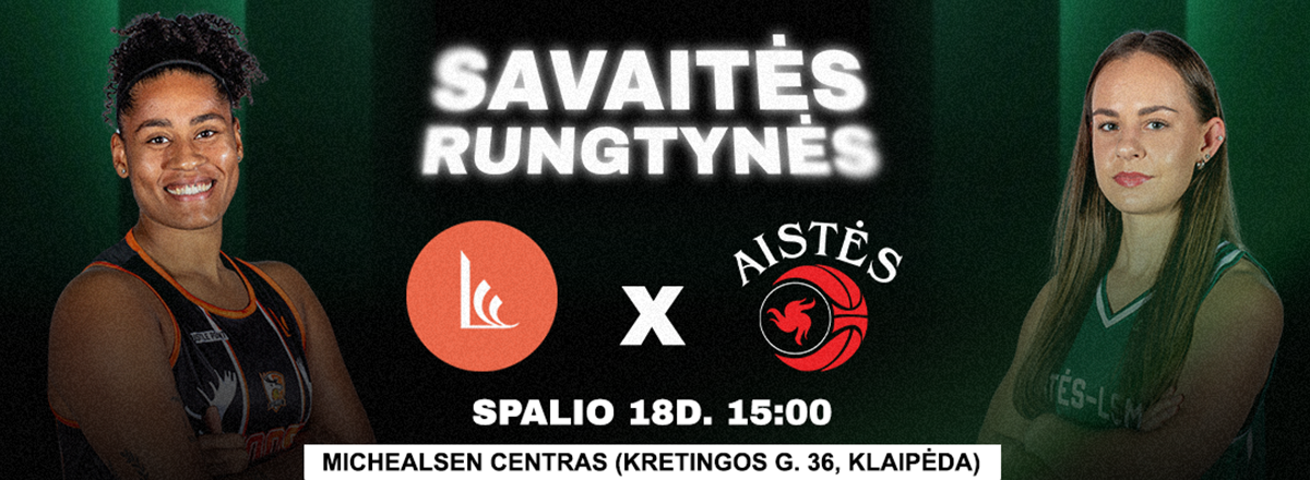 Savaitės rungtynių skelbimas